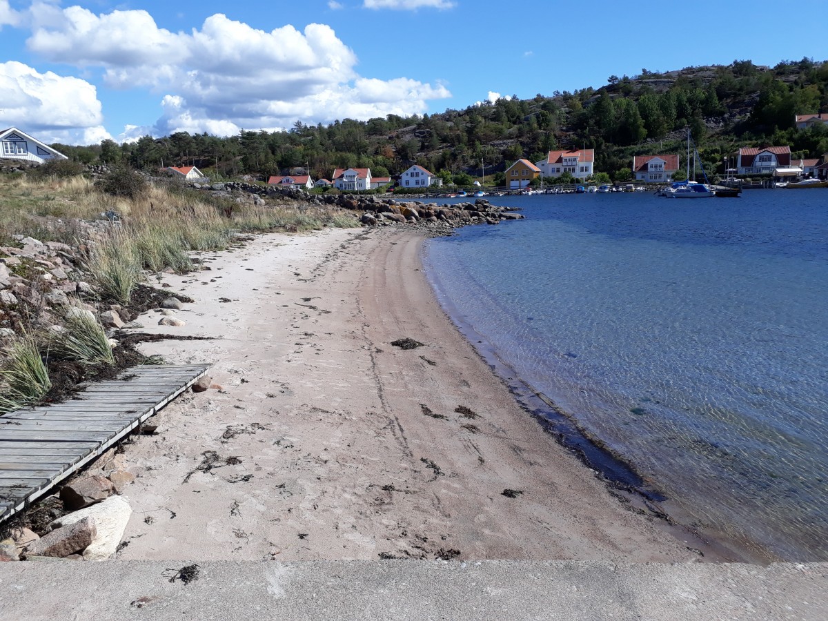 Ren strand i Killebäck Foto:Lars Joelsson